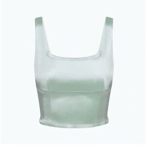 Wilfred Aritzia Shiloh Satin Bustier Top